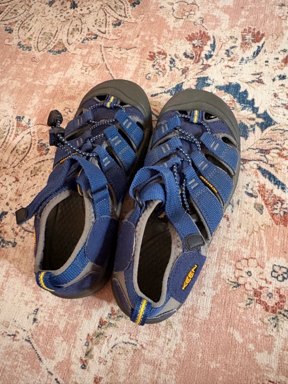 KEEN Kids' Navy Blue Closed-Toe Sandals